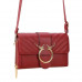 Женская кожаная сумка C270-9 WINE RED